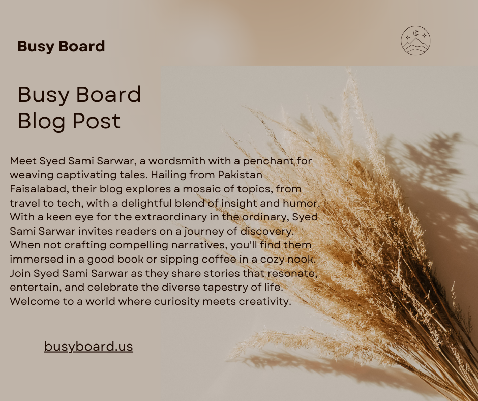 busy board