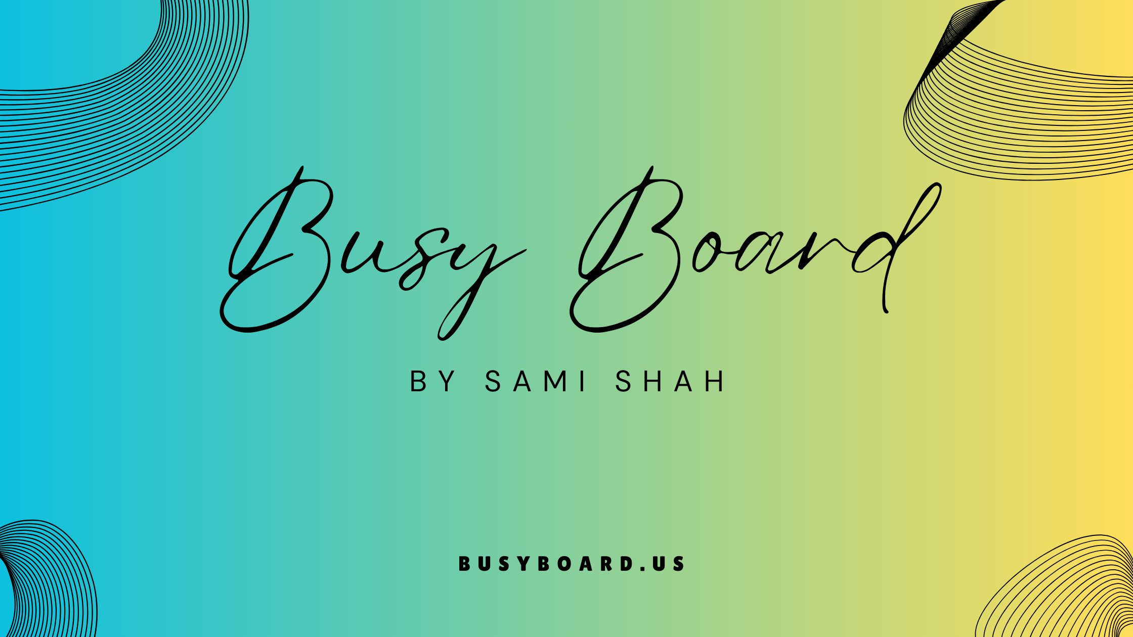 busy board