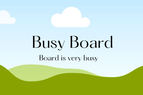 busy board