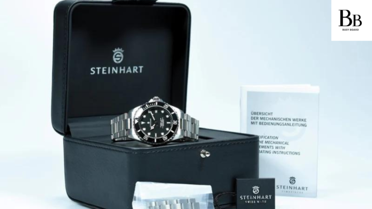 steinhart ocean one titanium 500gmt premium ceramic automatic men watch