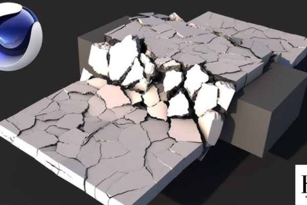 C4d Rock Fracture