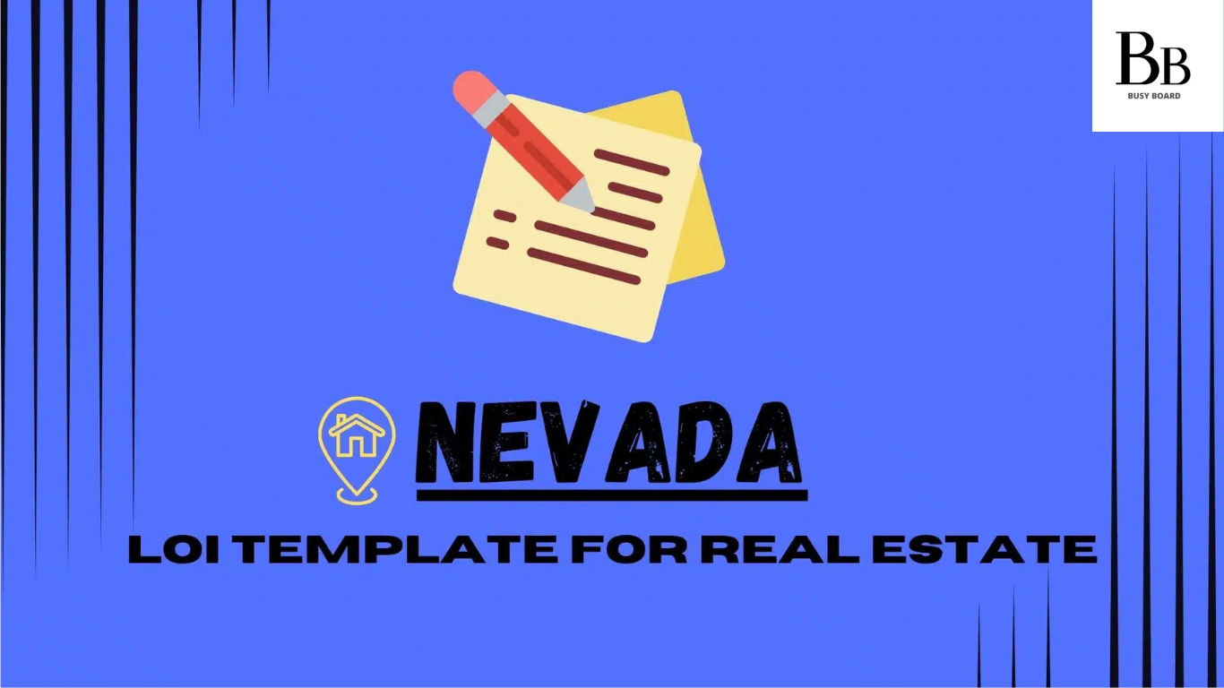 loi template for real estate purchase in nevada