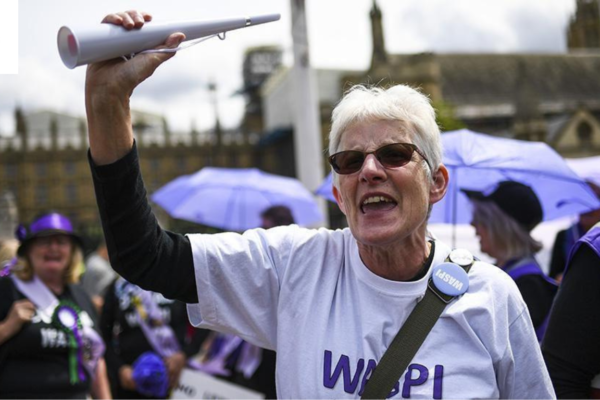 state pension age waspi female payout